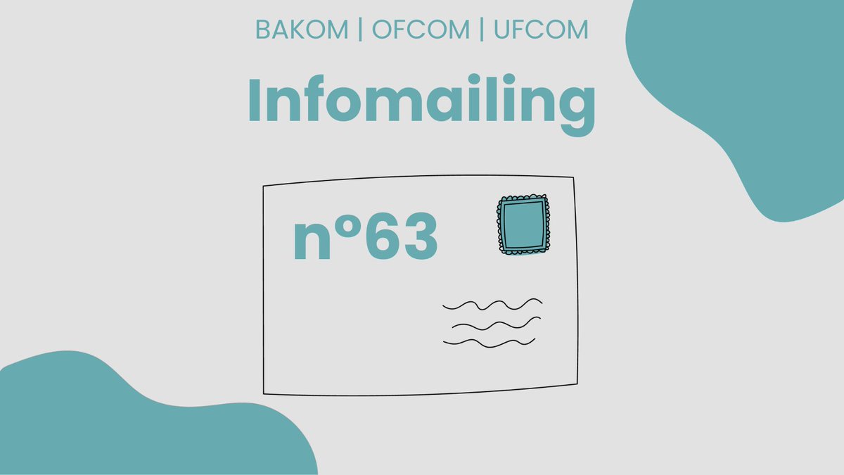 Das BAKOM Infomailing Nr. 63 ist da! Entdecken Sie unsere verschiedenen Artikel zur ersten KI-Konvention des Europarates, .swiss für Privatpersonen, Wasservitalisierer, WRC-23, Ombudscom.
bakom.admin.ch/bakom/de/home/…