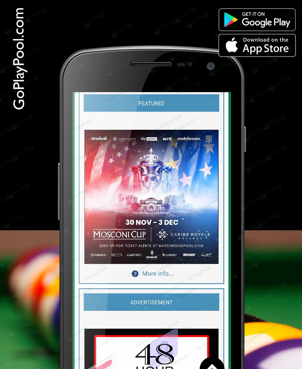 GoPlayPool's tweet image. Learn more about upcoming events, schedules and tickets. Get involved so you know what is happening around you!
#flyers #goplaypool #mosconicup #matchroompool