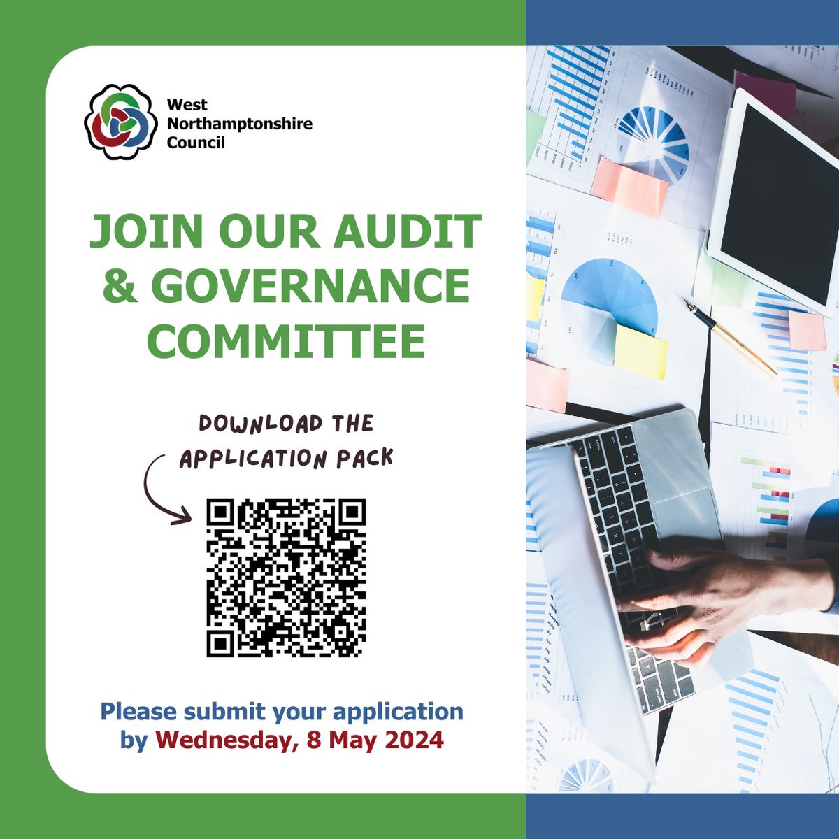 We are looking for two dedicated individuals as independent co-opted members to join our Audit & Governance Committee. Find more information and apply at: ow.ly/ZfFZ50Rm5f3