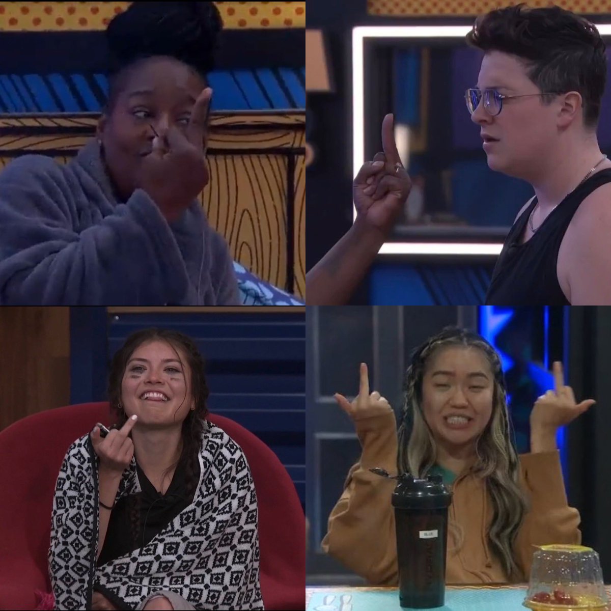 #BB25 middle finger up to all the male winners in @CBSBigBrother @BigBrotherCA  history @fields_cirie @A_dawg956 @bluebeachkim @agrodner22 @flyonthewallent @paramountplus