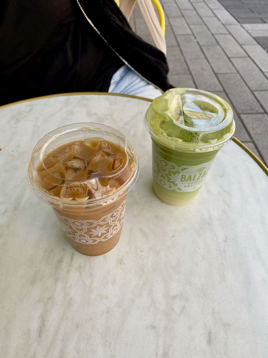 every iced coffee person needs their matcha bestie