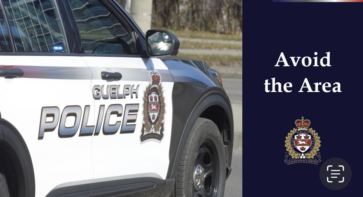 *ROAD CLOSURES*
A number of streets in the north end have been closed for an ongoing investigation:
- Woodlawn Rd W from Dawson to the Hanlon 
-Silvercreek Pkwy from Campbell to Fair
-Fair Rd from Silvercreek to Arrow
Several businesses in the area have been evacuated. #Guelph