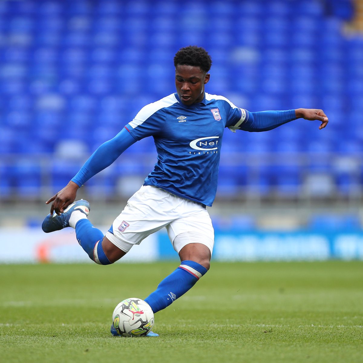 ⏱️ Half-time at Portman Road and Town U21s lead Wigan 1-0. @CNettraining