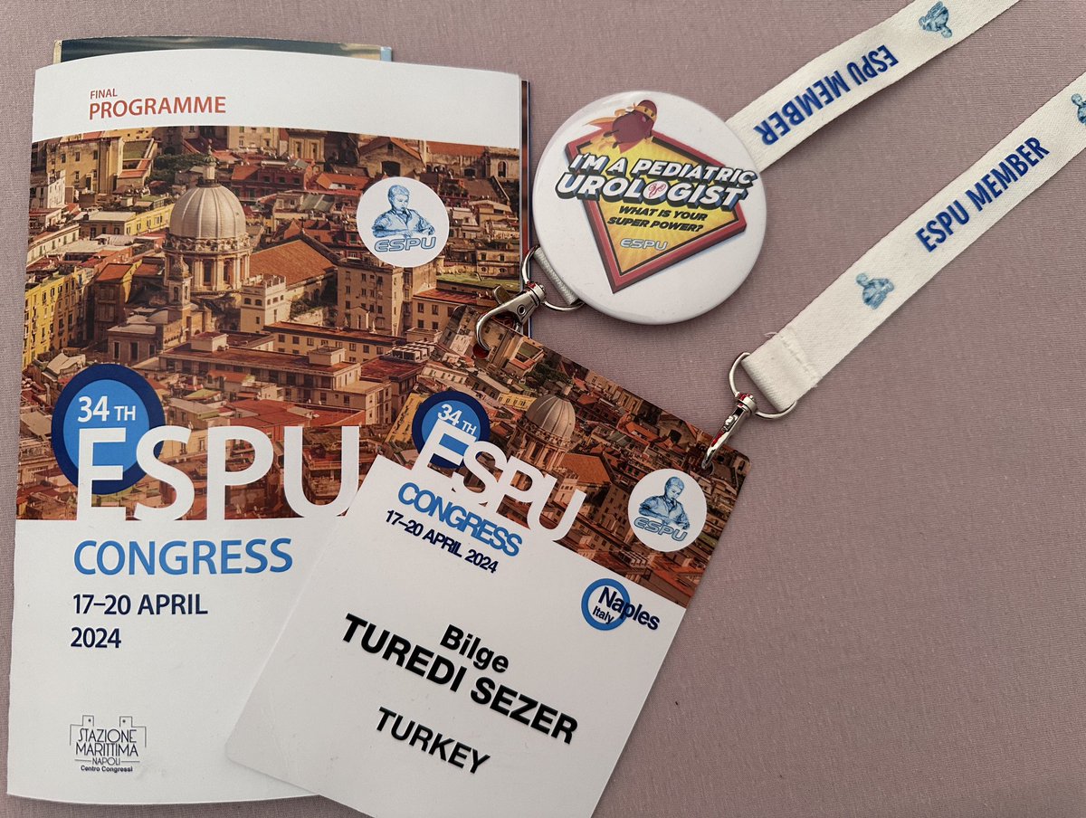 bilgeturedi_'s tweet photo. #ESPU24 was wonderful on scientific, social and creative aspects.
Happy to be a member of this society and getting excited for the joint #ESPU25 congress on 3-6 September 2025 in #Vienna 🤩
@YPedUrolClub
#ESPU #ESPU_Naples https://t.co/esL14nSmEN