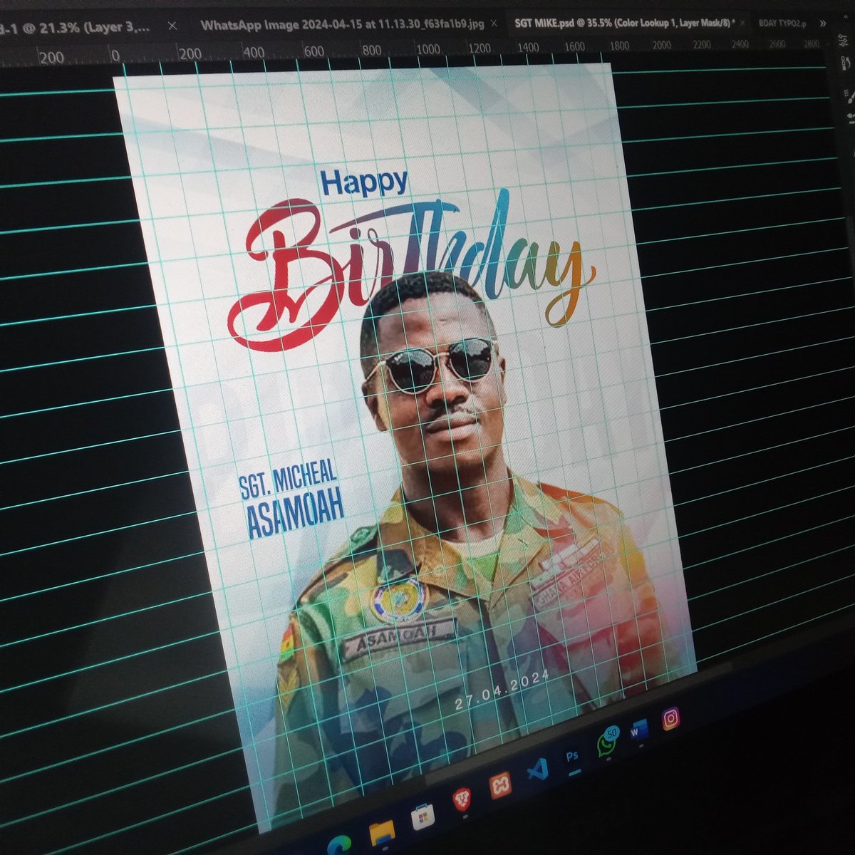 Issahak0264's tweet photo. @Victor_Webflow @wizedapp @webflow A birthday design https://t.co/hgTwWFHPK6