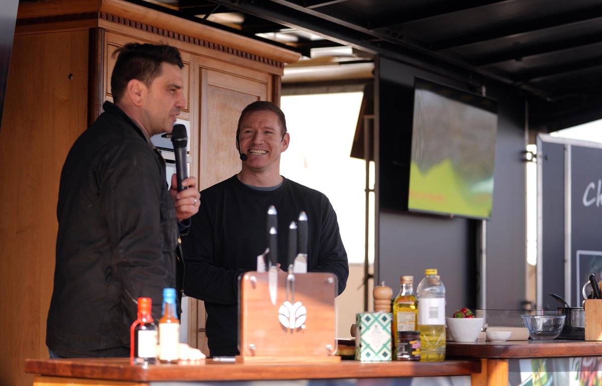 BishFoodFest's tweet photo. We had a fantastic time at our cookery theatre across both days of the festival hosted by the hilarious Chris Bavin

A big thank you to BOSH TV, Marcus Bean, Dan Hunter, Meliz Berg, Matt Tebbutt, Cyrus Todiwala and Chris 👏 https://t.co/9l0JtXq1sr