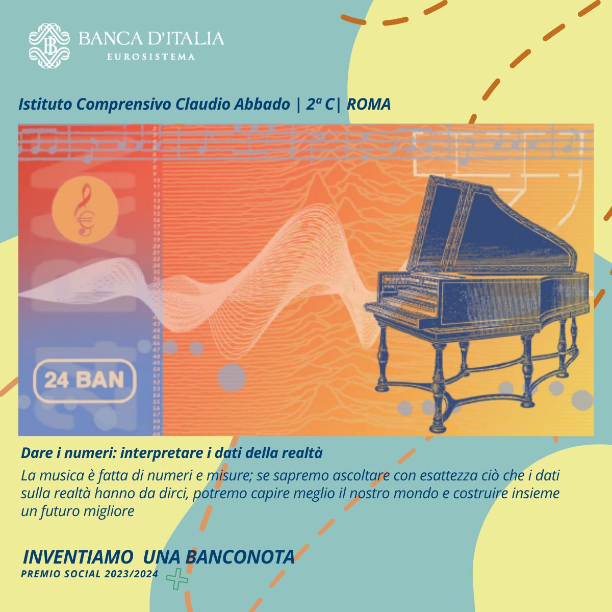 bancaditalia's tweet photo. 📢 Partecipa alle votazioni per il 🏆 #PremioSocial #InventiamoUnaBanconota!
Scorri le 9 immagini nel thread e metti like ❤️ al tweet con la tua banconota immaginaria preferita
👆 👇

#Bankitalia #scuole https://t.co/HB7yzsn1q3