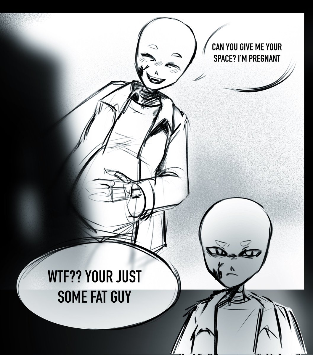 acro_ein's tweet image. Error fed him well, he is not pregnant(
#inksans #errorsans #errorink