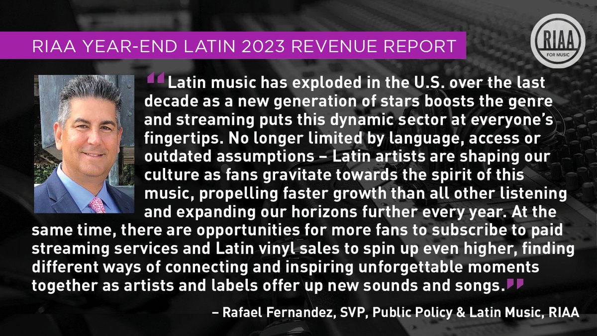 Recording Industry Association of America (RIAA) tweet media