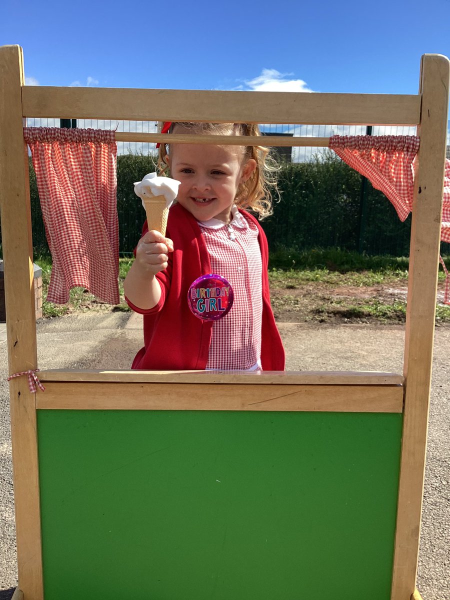 mbnursery15318's tweet photo. π¦βοΈ Step into our ice cream parlor! From scooping imaginary flavours to serving up smiles, we are dishing out fun in the sun. Role-playing posters teamwork, communication and sprinkles of imagination! Whoβs ready for a scoop? ππ¨ #OutdoorPlay #SweetFun @MBDeputyHead @MillbrookP https://t.co/RBVtQarlJb