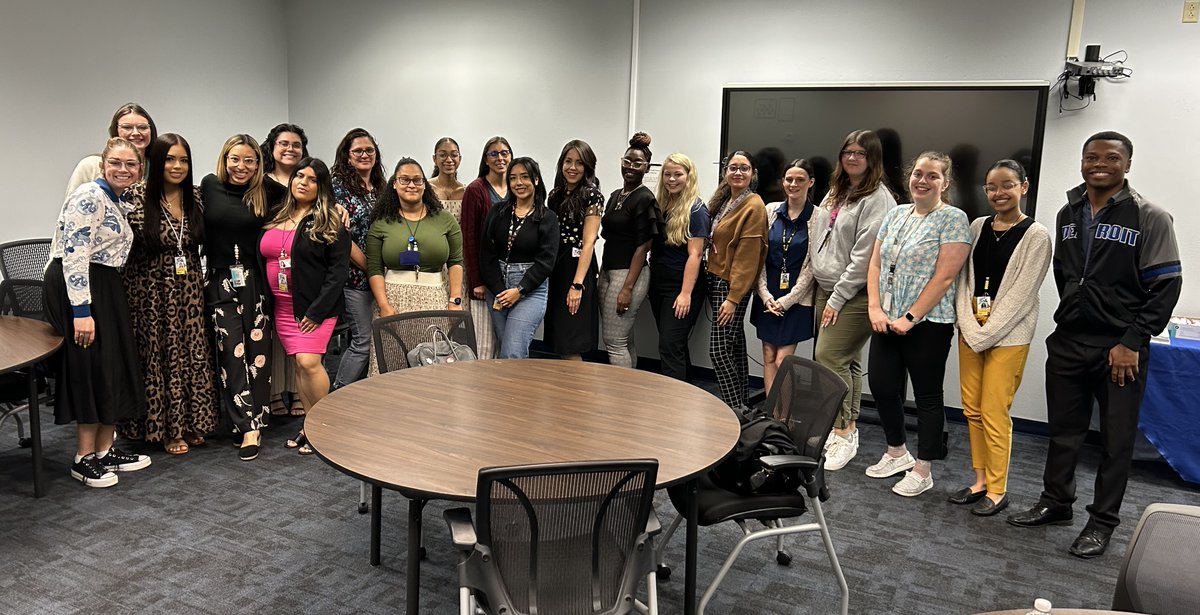 SDOC_HR's tweet photo. To finalize their student teaching experience with our district, we held a "Welcome to the Family" reception for our interns earlier this month. We would like to thank our awesome Partner in Education, Addition Financial Credit Union, for sponsoring the snacks.
#SDOCGoodtoGreat https://t.co/ONy3xqtieH