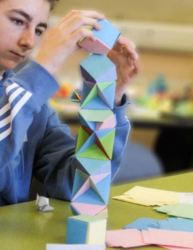 Origami is a simple and accessible activity for learning Mathematics. If you are looking for ideas and practical advice on how to use origami for teaching mathematics visit bit.ly/mathsorigami also available as an e-book