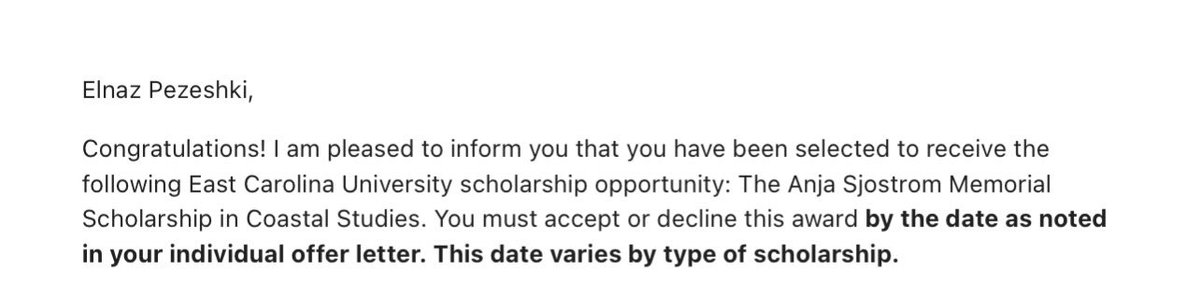 Cheers to the two scholarships I was awarded in spring 2024! 🤩😍🎉🥳🥳 Huge thanks to <a href="/drmoysey/">Stephen Moysey</a> for your unwavering support. 🙏 Grateful for these amazing opportunities and excited for what the future holds.