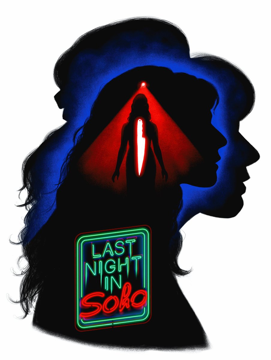 PosterSpy's tweet photo. Last Night in Soho
Dir: @edgarwright 
🎨@psbrwn
#LastNightinSoho #movieposters #posterspy https://t.co/Q4R1w0fUa0