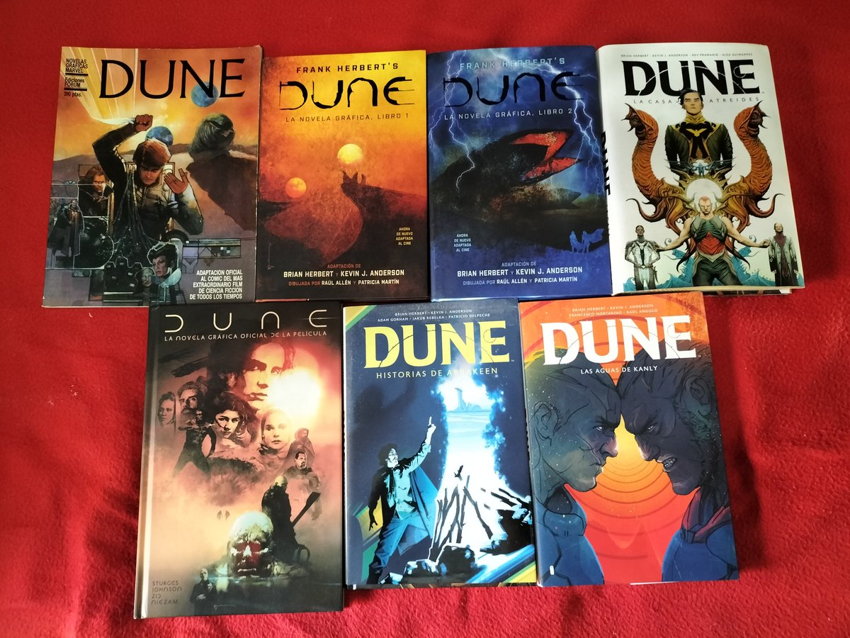 Un año más Feliz #DiaDelLibro a todos los Dunefans y como siempre recomendar la lectura de #Dune a los que no os hayáis adentrado aún en las novelas de este universo. #23DeAbril #DiaInternacionalDelLibro #SantJordi
