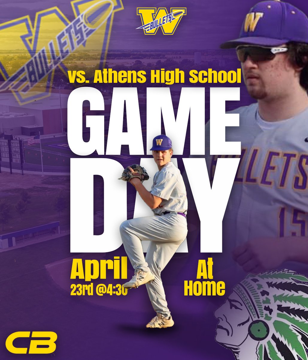 wcusd15sports's tweet photo. #GameDay as @WHSBASEBALL6 &amp; @wvillesoftball welcome @WarriorsAthens to @WHS15Principal this afternoon in @sangamoconf action 

#bulletpride #ittakeusall https://t.co/VyZAWYoQG6