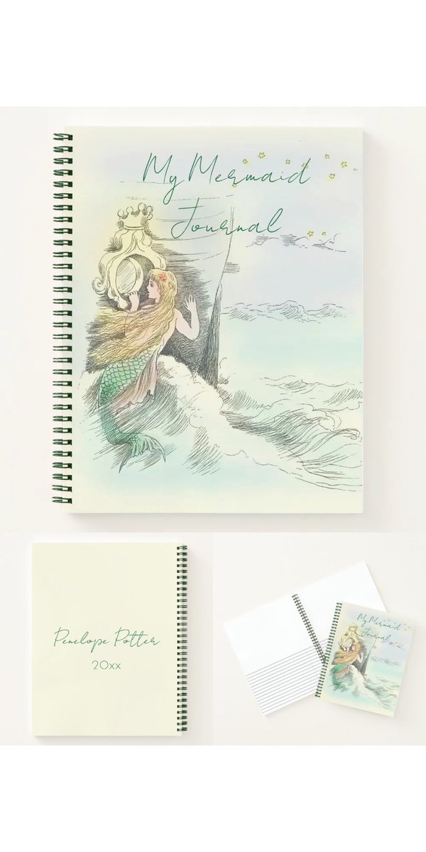art4artsake7's tweet photo. New Mermaid Journal Notebook
https://t.co/smf9zjr6zp
#notebook #journal #mermaid #vintage #gifts #underthesea #beamermaid https://t.co/etDKCMcEbE