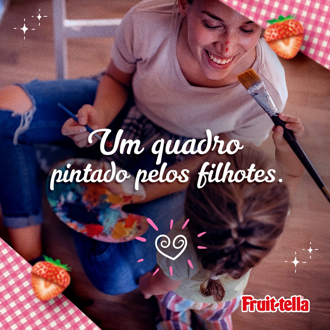 Fruittella_Br's tweet image. Já imaginou o presente perfeito de Dia das Mães? Aqui vão algumas dicas. Diga Sim para momentos repletos de cor, risadas e Fruittella. #OPoderDoSim #DiadasMães