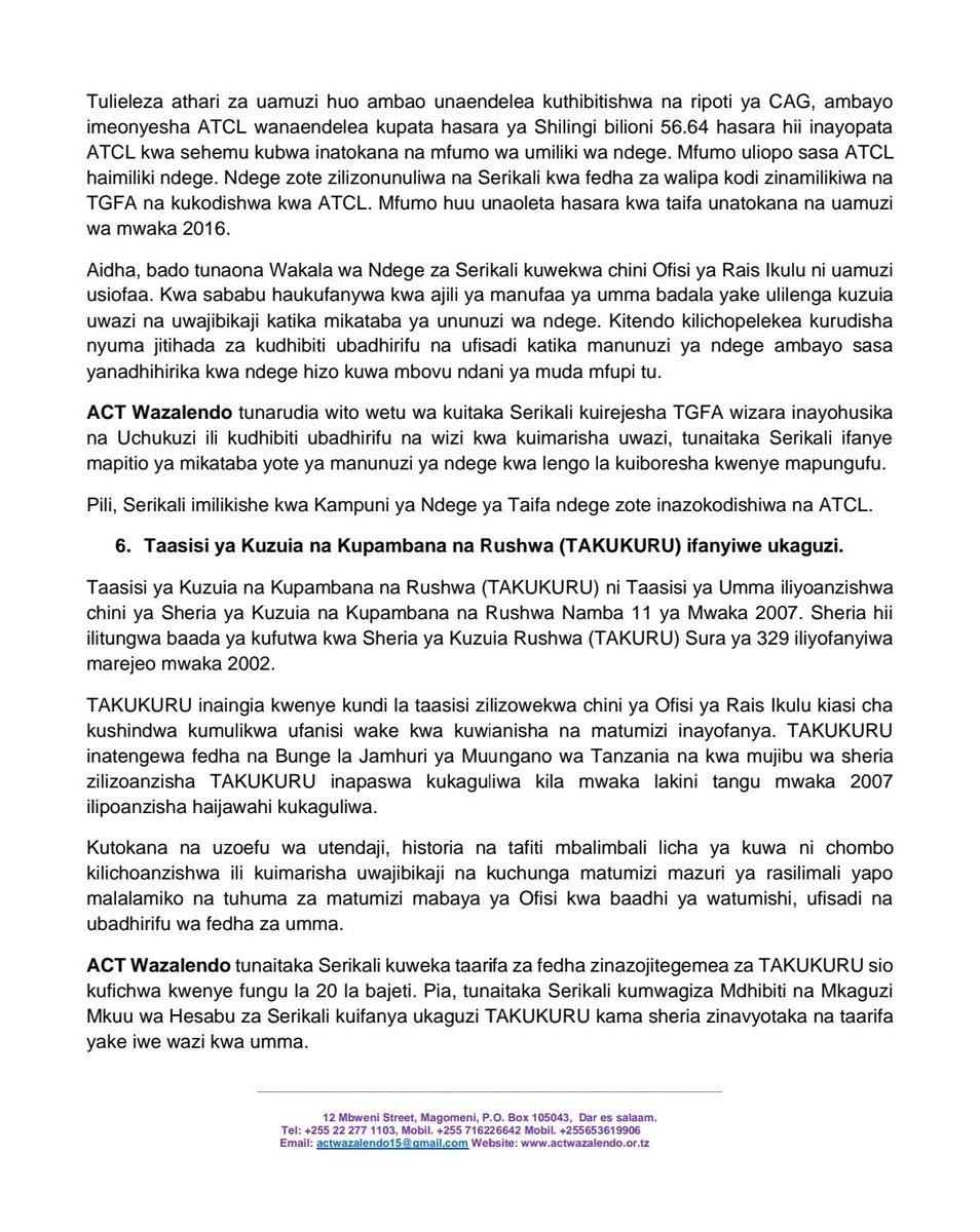 1/2 Uchambuzi wa bajeti ya Ofisi ya Rais-Menejimenti ya Utumishi wa Umma na Utawala Bora kwa mwaka fedha 2024/2025. Umetolewa Waziri Kivuli wa Utumishi wa Umma na Utawala Bora wa @ACTwazalendo @rizikishahari #10MaslahiYaWote #10MamlakaKamili