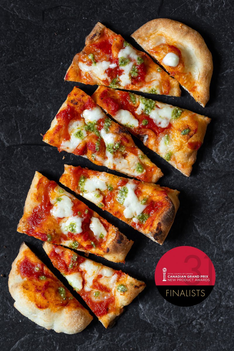 Life’s too short for small servings – enjoy every delicious bite! 

In case you didn’t know.. we are thrilled to be among the finalists at the 31st Canadian Grand Prix New Product Awards for our Roman-Style gluten-free pinsa flatbread!

Winners will be announced May 29 at the