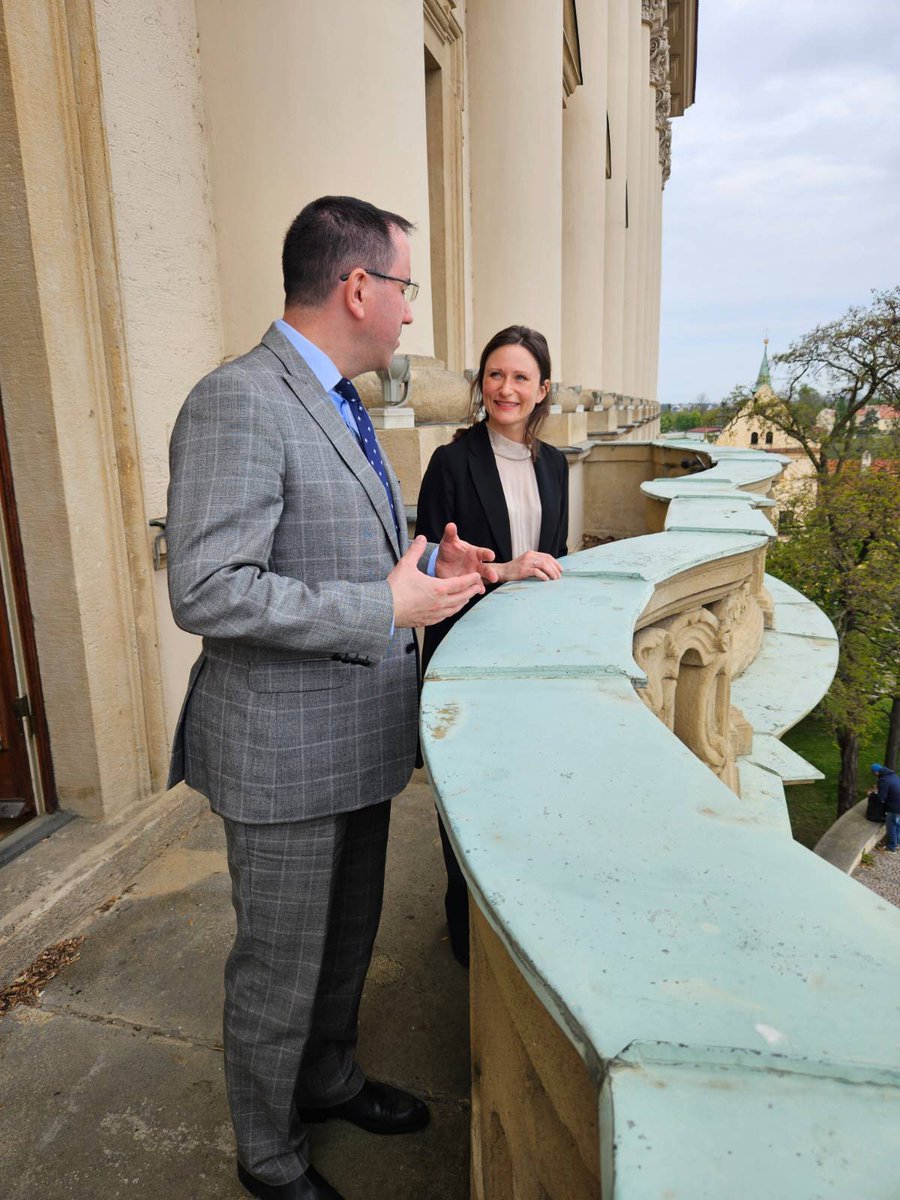 Great meeting with my 🇳🇴partner @mvarteressian one month before the informal NATO Ministerial in Prague. We see eye to eye on: ✅ Arctic and the Arctic Council, ✅Russia and Ukraine, ✅EU/EEA cooperation and ✅bilateral relations. I look forward to continuing our dialogue!