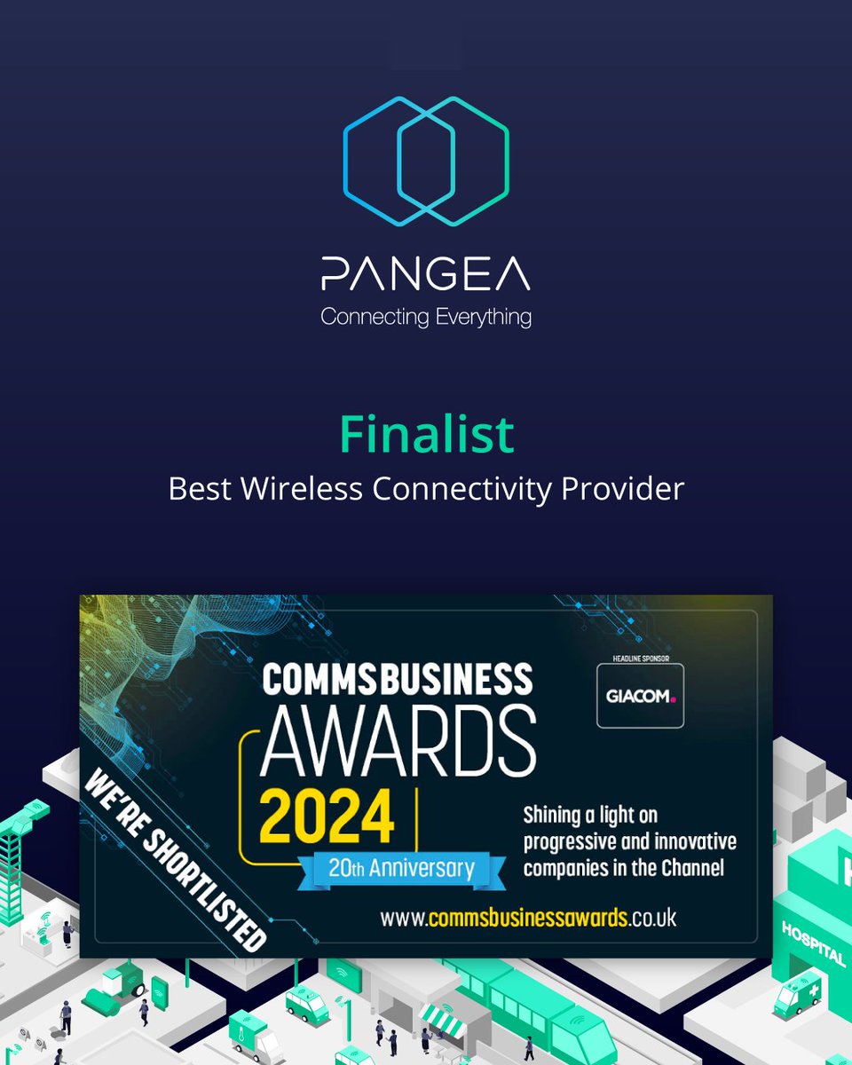 Another nomination! 🏆

We’re proud to be recognised for the work we do with our partners — providing the resilient, flexible cellular IoT connectivity they need to deliver cutting-edge solutions.

See you in July, <a href="/CommsBusiness/">Comms Business</a>