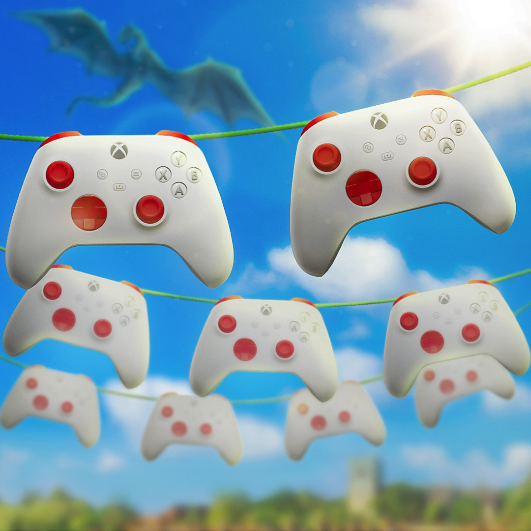 Today we're bringing out the fancy bunting 🎮 Happy St. George's Day 🏴󠁧󠁢󠁥󠁮󠁧󠁿
