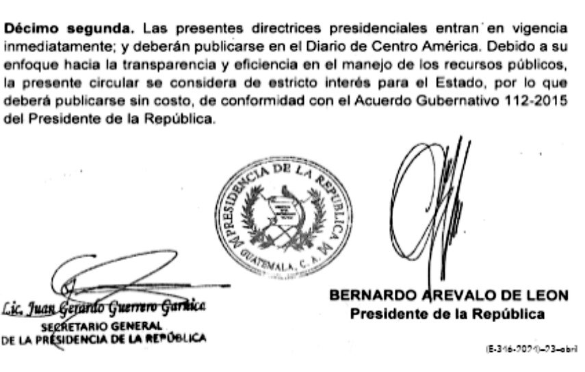 AHORA: Publican en el Diario Oficial las directrices para uso de vehículos oficiales del Organismo Ejecutivo. 🚗🚘🚙🛻