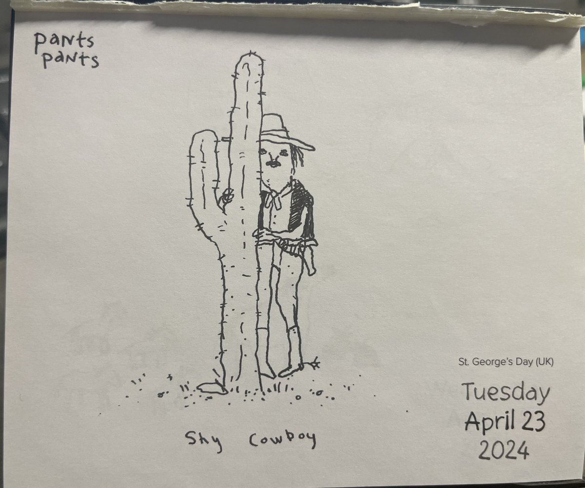 Happy Shy Cowboy Day for those who celebrate @pants