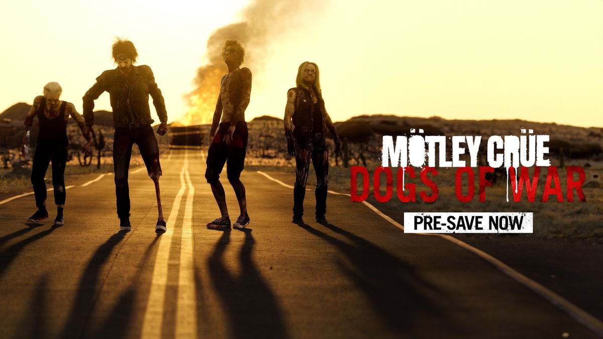 🔥 MÖTLEY CRÜE RETURN MARKING THE START OF A BRAND NEW CHAPTER WITH OUR NEW SONG 'DOGS OF WAR' HITTING ALL PLATFORMS 4/26 AVAILABLE NOW FOR PRE-ORDER! 🔥 👉 : MotleyCrue.lnk.to/DogsOfWarTP