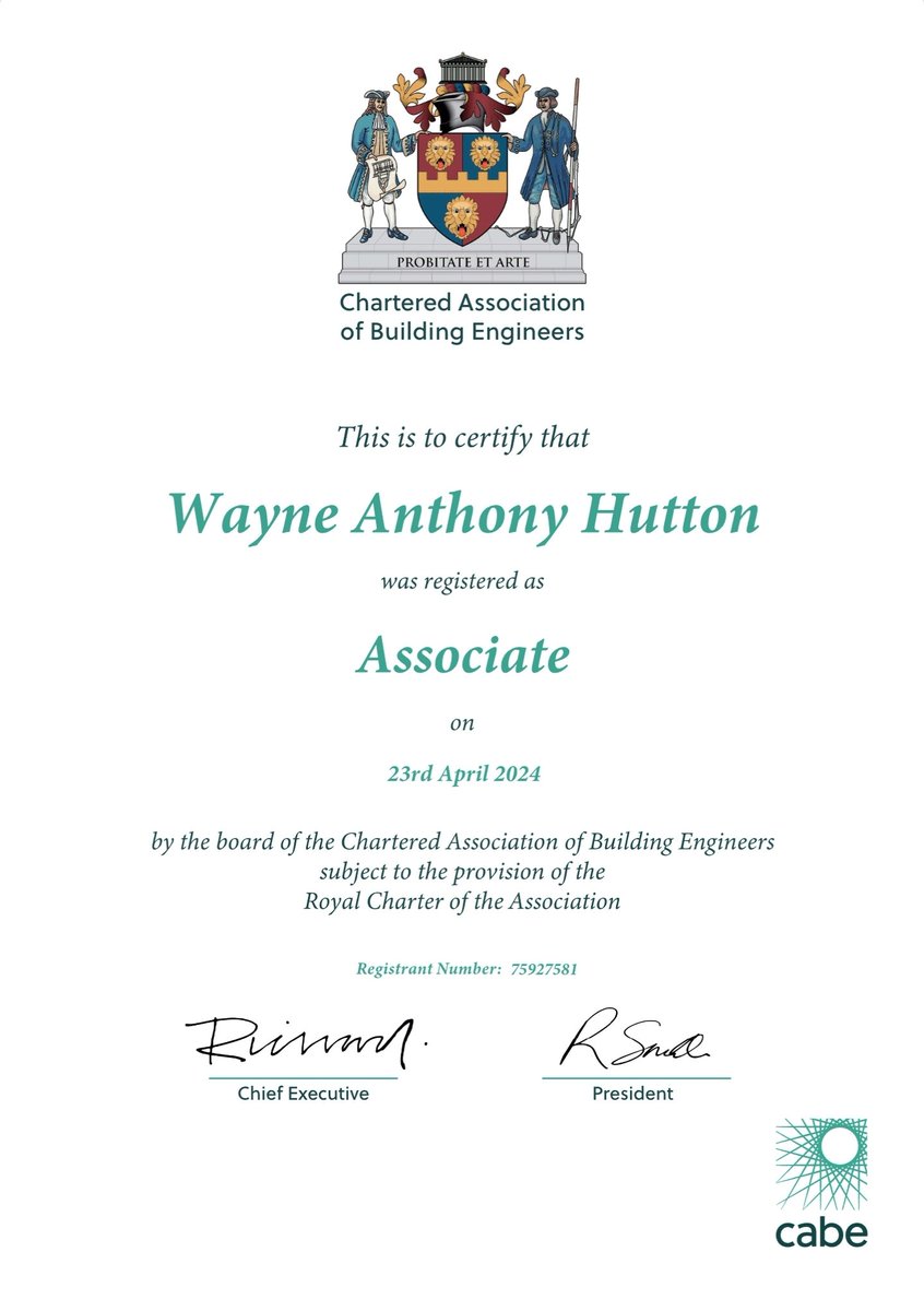 waynehutton3's tweet photo. #continuingprofessionaldevelopment #cpd
#CharteredAssociationofBuildingEngineers
#CABE
#technology #environment
#sciencetechnologyengineeringandmathematics #stem https://t.co/t05XwtGRUf