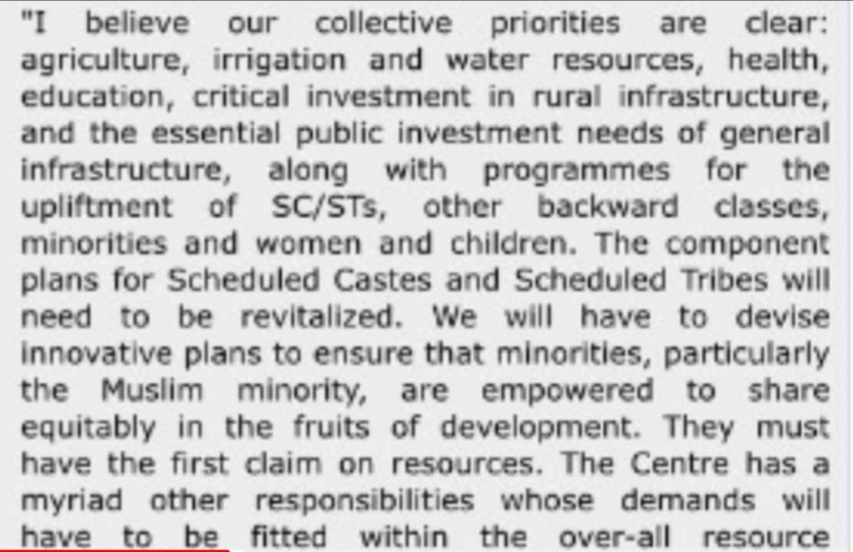 BapiM14's tweet photo. @its_anaya5 #MoDi a Pathological LIER! Please read carefully 👇👇👇 text on what were considered for the Minorities! https://t.co/nPkhgjjFSM