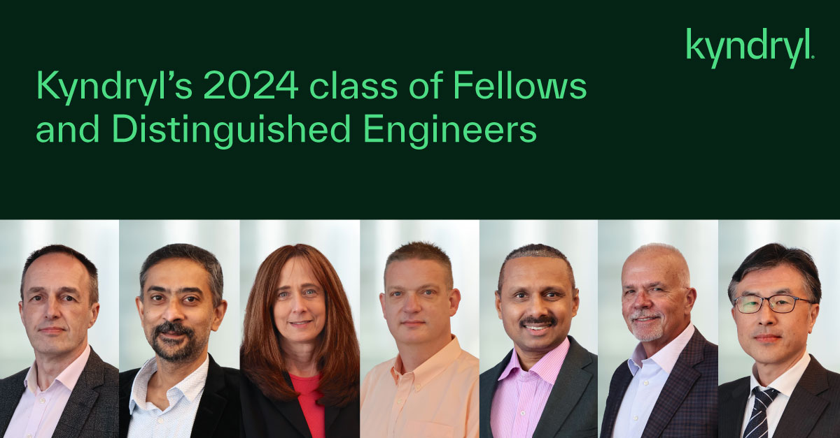 Today, we’re proud to announce Kyndryl’s 2024 Fellows and Distinguished Engineers!

Read more about this year's honorees and their contributions to help solve industrywide challenges and enable customer innovation and success: kyndryl.com/us/en/about-us…

#TheHeartOfProgress