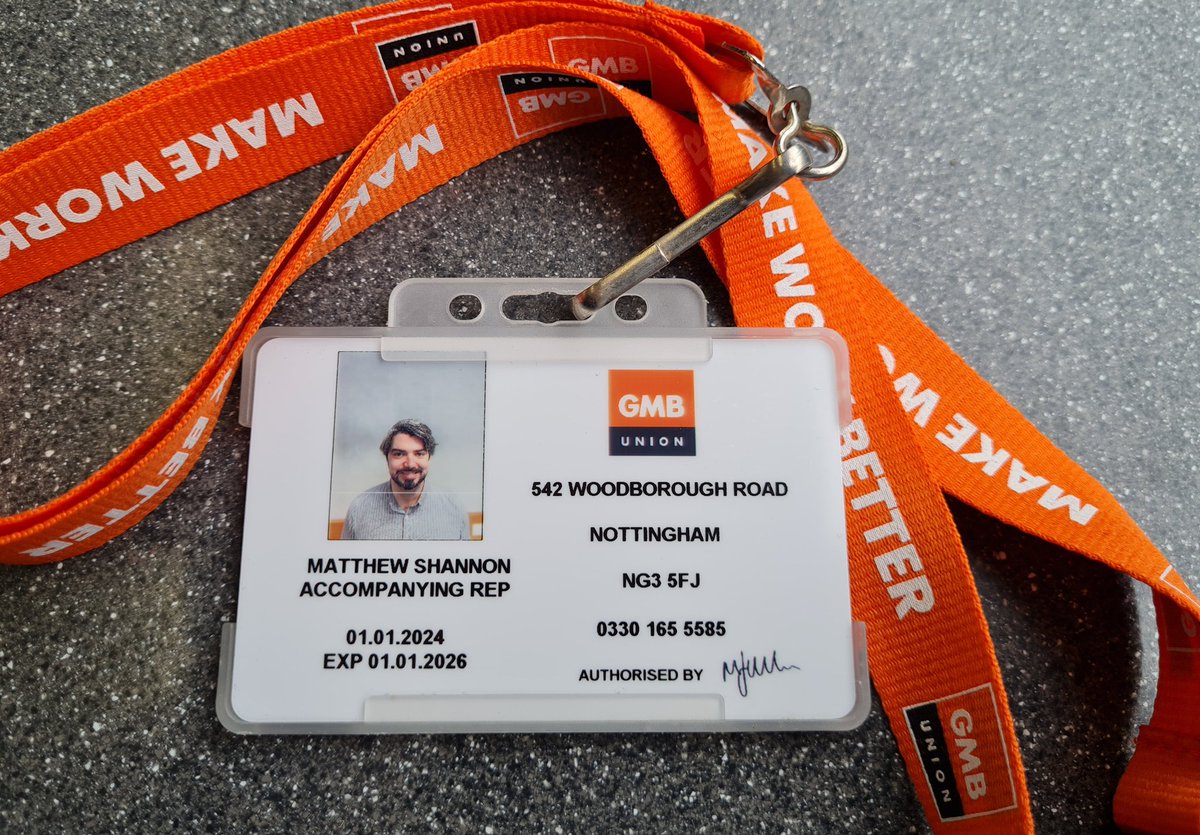 Just finished my first time helping out one of our members as a @GMBMidlands accompanying rep #MakeWorkBetter

If you're not in a union, join one today 👇
gmb.org.uk/join-gmb
