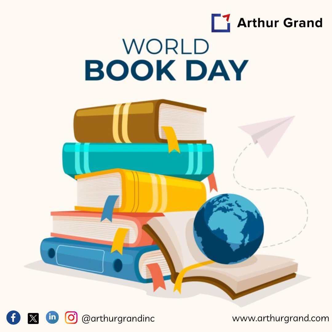 ArthurGrandInc's tweet photo. Let's celebrate the power of words to inspire, educate, and connect us. Take a moment today to dive into a good book, share your favorite reads, or support literacy initiatives. Let's nurture a world where everyone has access to the transformative magic of books.

#arthurgrand https://t.co/tUi5FTvWYO