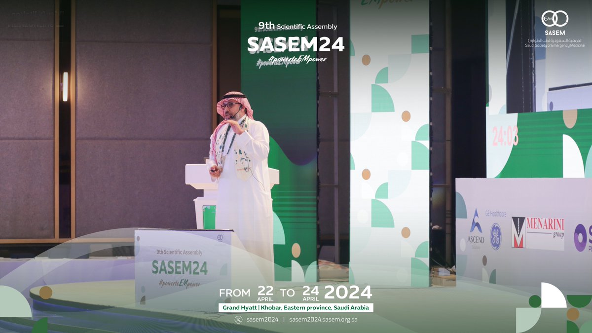 Keynote: Mentorship During Residency
Dr. Majed Al Salamah

“The goals in the mentorship are defined by the mentee, the mentor should be the one you will reflect with.”

Who makes a good Mentor?
- Loyal & Empathic
- Cares about you
- Realistic
- Visionary

#SASEM2024