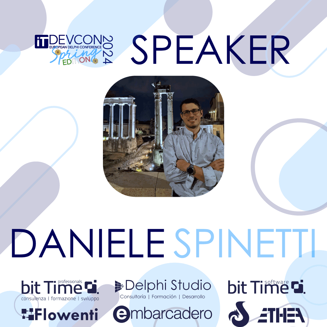 bittimepro's tweet photo. Speaker a ITDevCon Spring Edition 2024 ➡ @Spinettaro

Daniele è un software architect con un debole per le architetture distribuite e un amore incondizionato per l'esplorazione di nuovi orizzonti tecnologici e pattern architetturali.
Per i biglietti ➡️ https://t.co/dCwlX214a5 https://t.co/JCBq2XBNqm