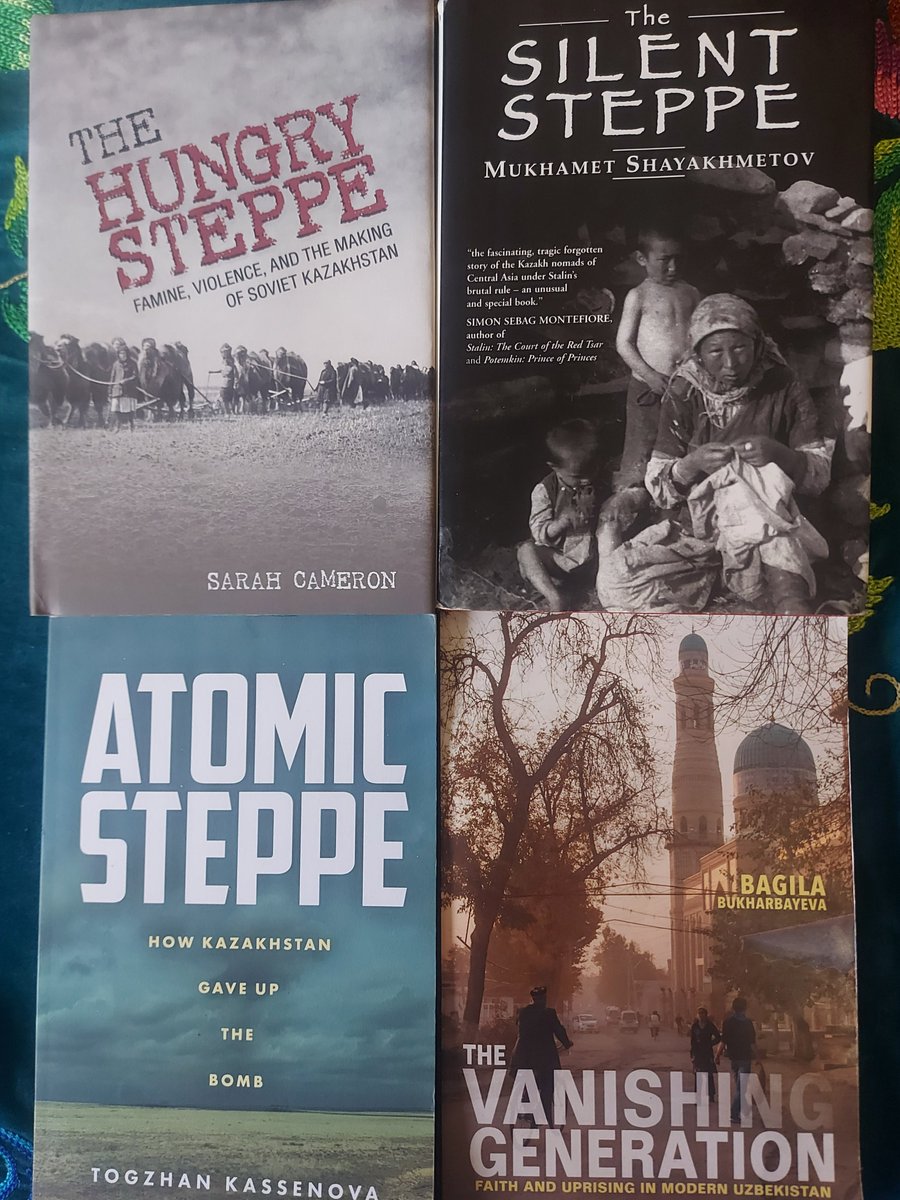 What to read about Central Asia on World Book Day? Top recommendations include these by authors @tkassenova, Bagila Bukharbayeva, Sarah Cameron, Mukhamet Shayakhmetov - + pre-order Cold Kitchen by @edentravels - + read my book #DarkShadows of course! amazon.co.uk/Cold-Kitchen-Y…