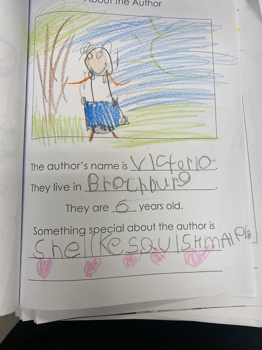 Is there anything better than published kindergarten writing??? 😍