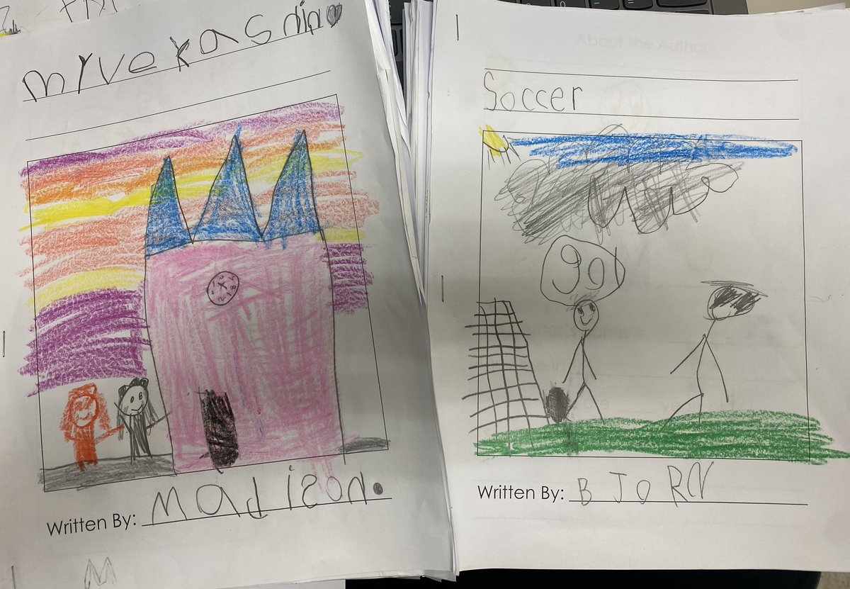 hellomrsrello's tweet photo. Is there anything better than published kindergarten writing??? 😍 https://t.co/8xId2cYpiU