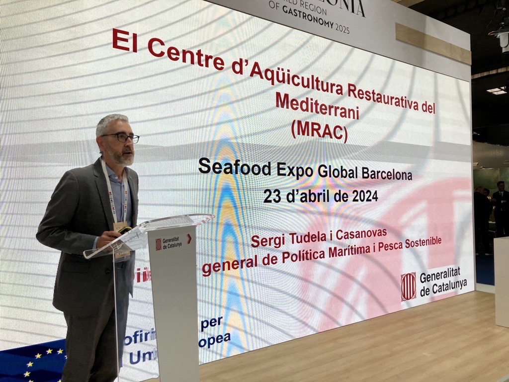 At the <a href="/SeafoodExpo_GL/">Seafood Expo Global/Seafood Processing Global</a> we announced with <a href="/accioclimatica/">Assemblea d'acció climàtica</a> the launch of the first restorative #aquaculture centre in the #Med &amp; the #BlackSea❗️
📌This innovative &amp; capacity-building hub will operate at <a href="/irtacat/">IRTA</a> in La Rapita, 🇪🇸 and work towards #BlueTransformation in the region.