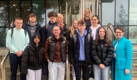 A number of DIFE Pre-University Science students recently attended a campus tour and info seminar in TU Dublin. Thanks to Sara Boyd from The School of Food Science & Environmental Health (FSEH) for facilitating! #YourCollegeYourFuture