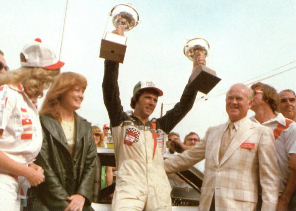 April 23, 1978- Darrell Waltrip leads for 310 laps and goes on to win the Virginia 500 at Martinsville. The Dodges of Neil Bonnett and Richard Petty finish second and third, three laps back. Dave Marcis was 11 laps back in fourth, and Buddy Arrington was fifth, -15 laps.