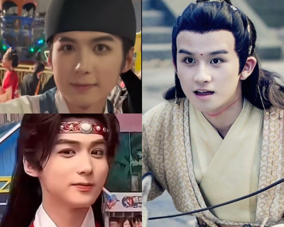 Look at him alongside Jinling ❤️ they're twins!