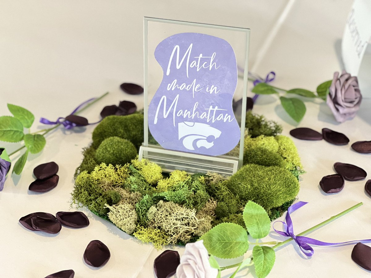 kstatevangirl's tweet photo. BEST WEEKEND EVER!!! #MossBeLove #EMOSS #Blessed #happilyeverafter #PurplePower #EMAW #HeartfeltVows X should be glad I can’t photo dump b/c it is really hard to just choose a select few, but a few early pics from reception. @mitchmoss #Photoopportunities #BSFSReception https://t.co/m5L9JTpvPE