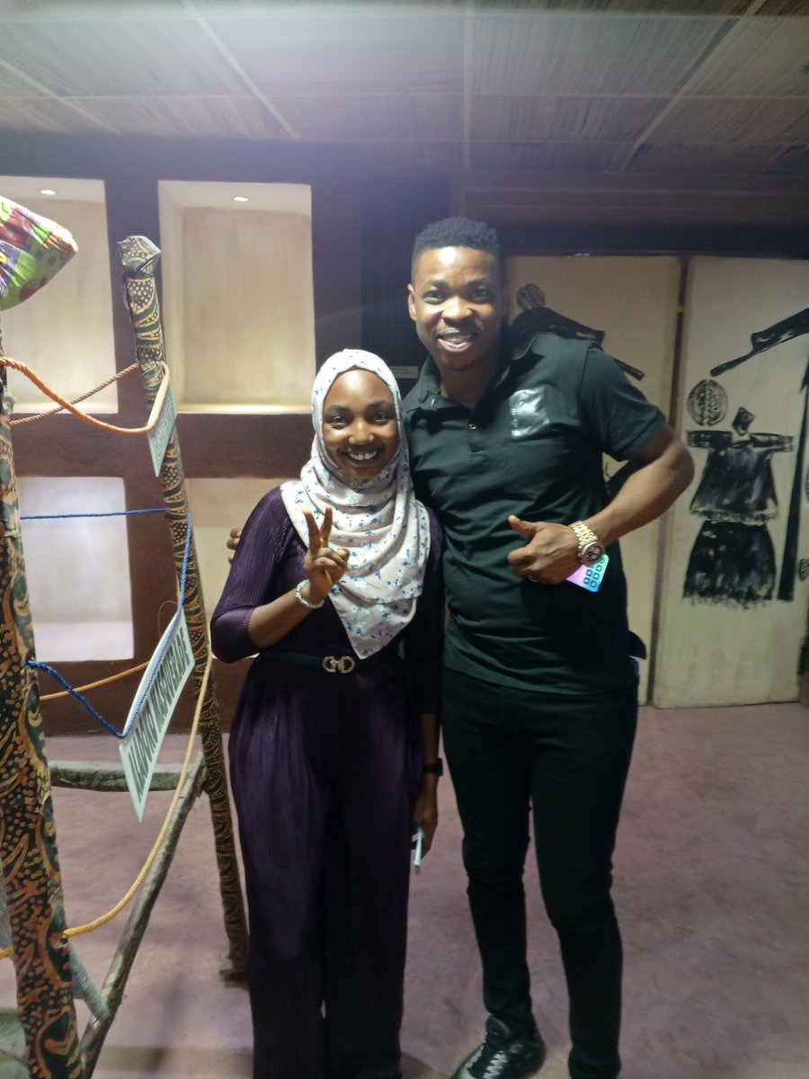 oduamuseum's tweet image. Thrilled to have @woliagba_ayoajewole visiting Odua museum! 🌟 Come experience the magic discovered firsthand!
Wetin you dey wait for 💃🏾
#CelebritySpotting #MuseumMoments
#oduamuseum