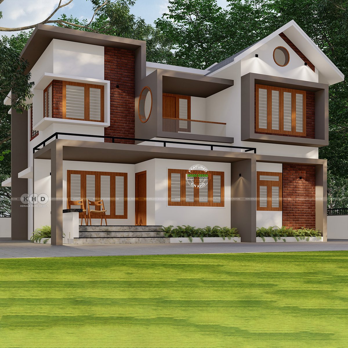 keralahomeplan's tweet photo. Step into the world of modern architecture with this stunning 4-bedroom residence! 🏡✨ Explore the sleek design and functionality here: https://t.co/hbiknAfkB9 #ModernHome #Architecture #BoxTypeHome #MixedRoof #Architecture #KeralaHomeDesign https://t.co/G6OKoh4pUx