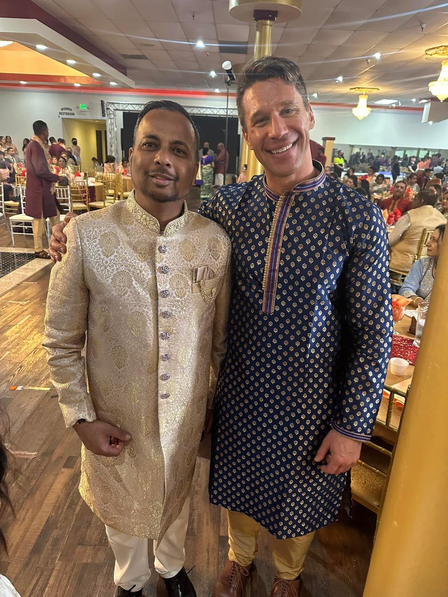 MarriedByAJ's tweet photo. It’s always an honor to be trusted with the joyful duty of writing and officiating a wedding ceremony, but this past weekend was particularly thrilling as it was my first time as the officiant at an Indian wedding and it was every bit as magnificent as I thought it would be!

1/ https://t.co/xk3bEhAThD