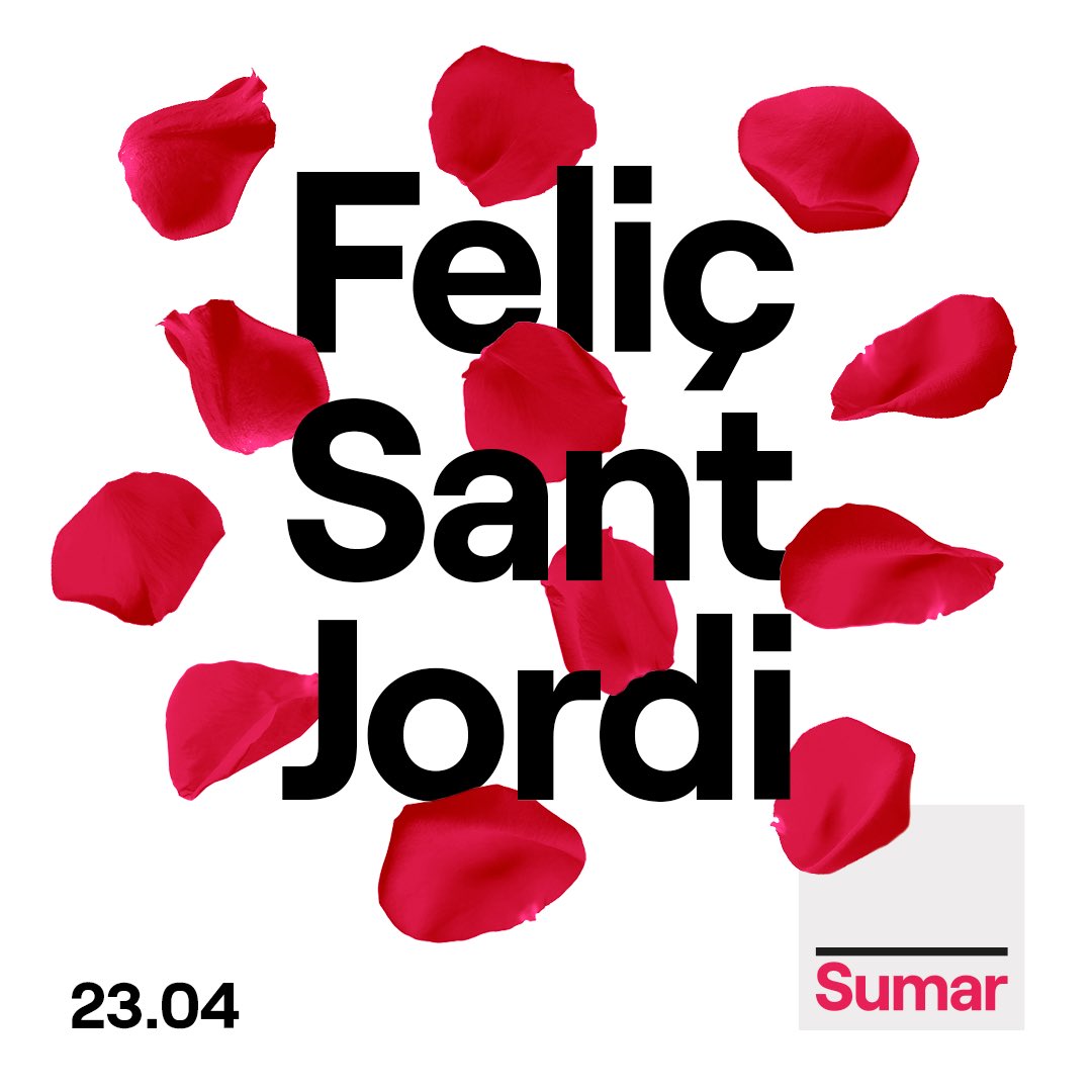 Sant Jordi és la tradició de compartir, celebrar i honorar la nostra cultura. No hi ha res més bonic que demostrar afecte regalant un llibre i una rosa. Feliç dia a tots els catalans i catalanes.