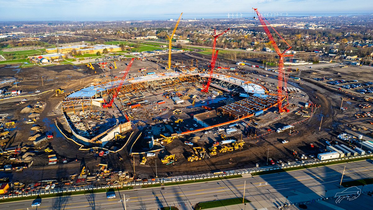 BuffaloBills's tweet photo. What. A. View. 😍

Check out these photos of the construction at New Highmark Stadium: https://t.co/nCPRvGne9O https://t.co/18Ntac96WO